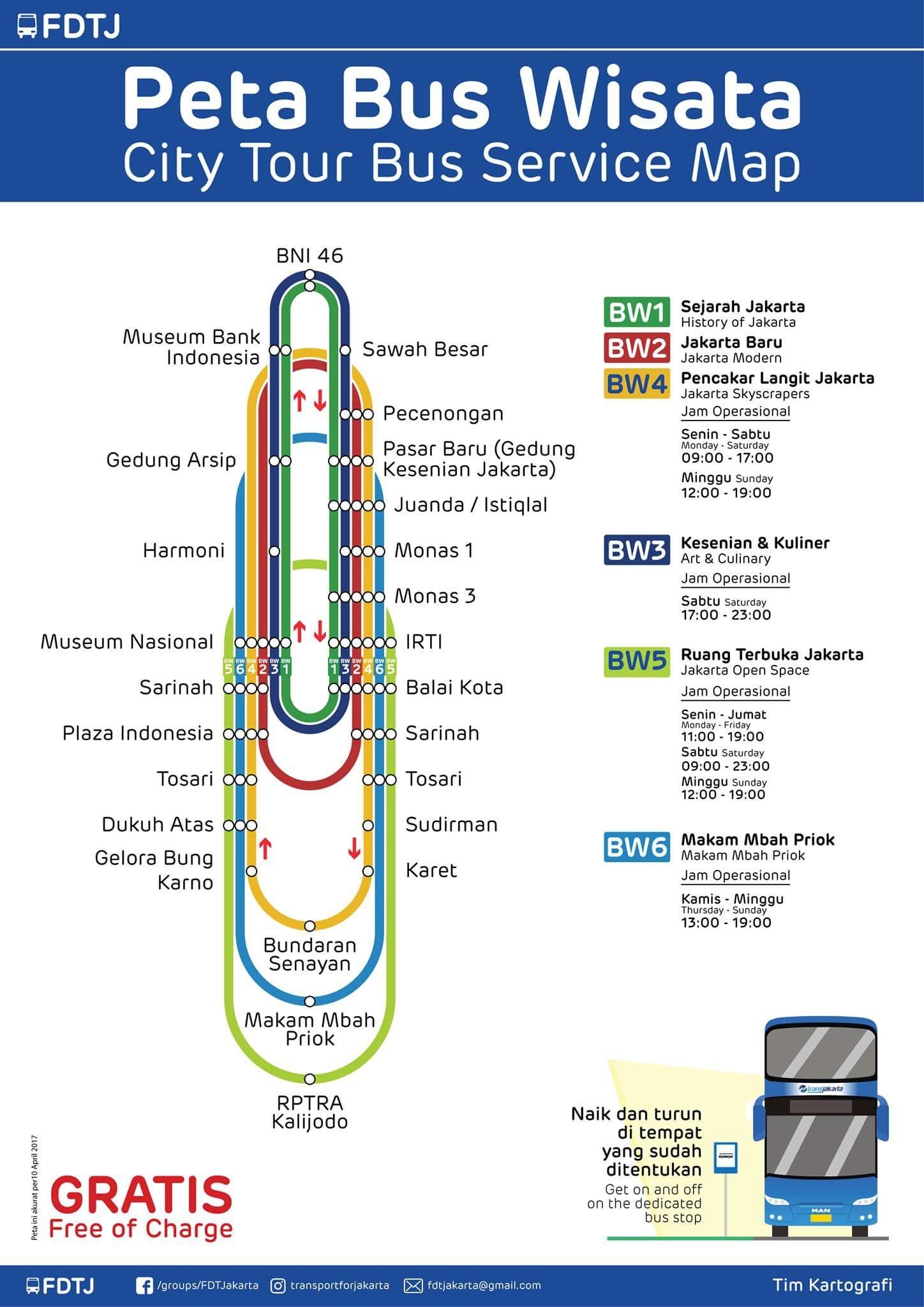 naik bus city tour jakarta