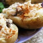 #StuffedVeggies: Mushroom Stuffed Potatoes Recipe