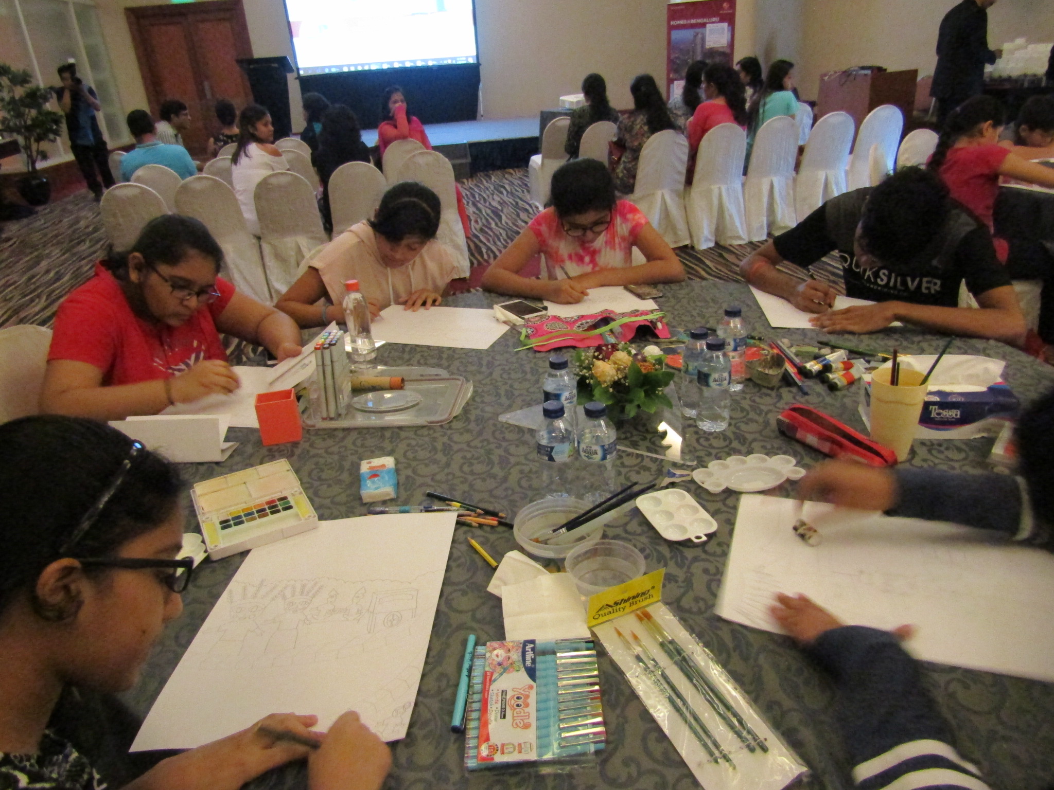 Indoindians – India Club 3rd Children’s Onsite Painting Competition Event Report