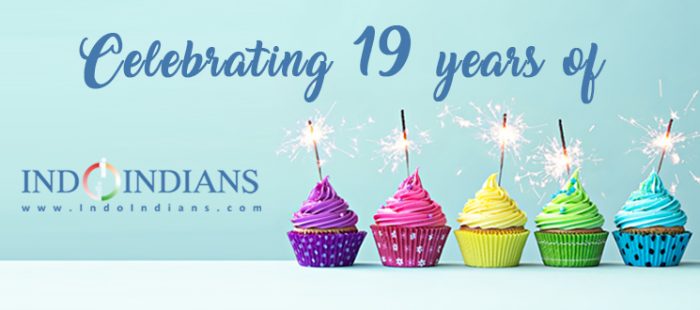 Anniversary 19 Indoindians b celebrating 19 years of Indoindians