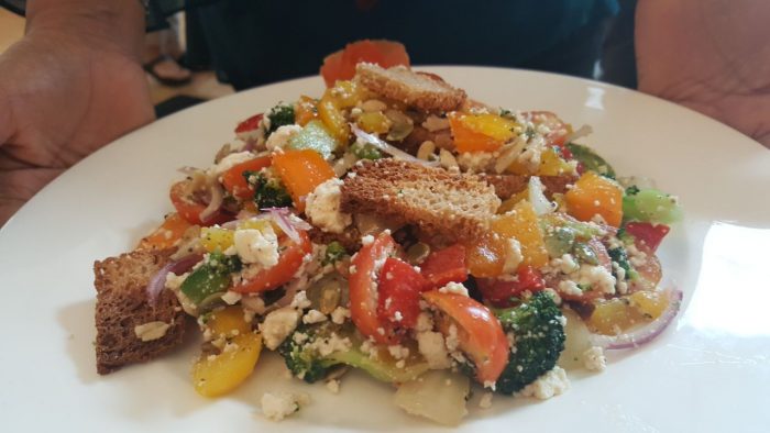 cook demo salad