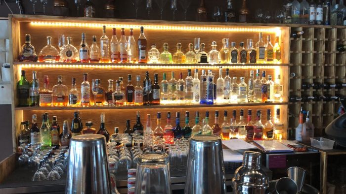 the bar at Kalture