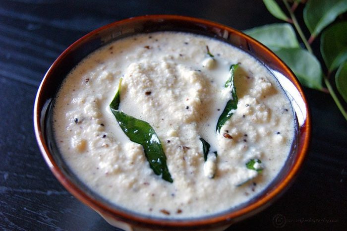 Coconut Chutney Coconut Chutney recipe by Shanthi Seshadari