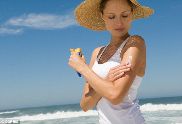 Best-Skin-Sun-Protection-for-Summer-2018-Women-applying-Sunblock