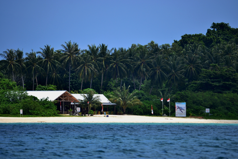 Pristine waters and bleached white sandy beaches of Belitung