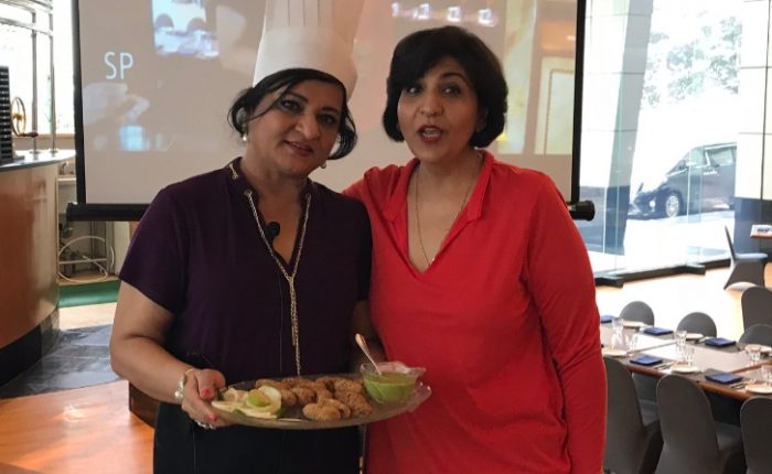 Meenu Baldwa shares her kebabs Meenu Baldwa shares her kebabs
