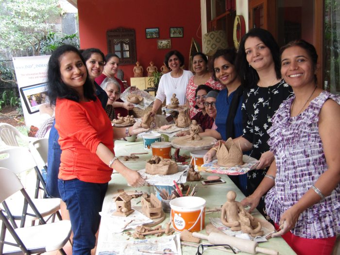 Indoindians #EventReport: Clay Workshop with Arti Gidwani
