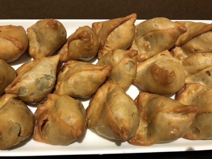 Matter Samosa by Aparna Rakhra What's Up Chef Green Peas Stuffed Samosa Recipe by Aparna Rakhra