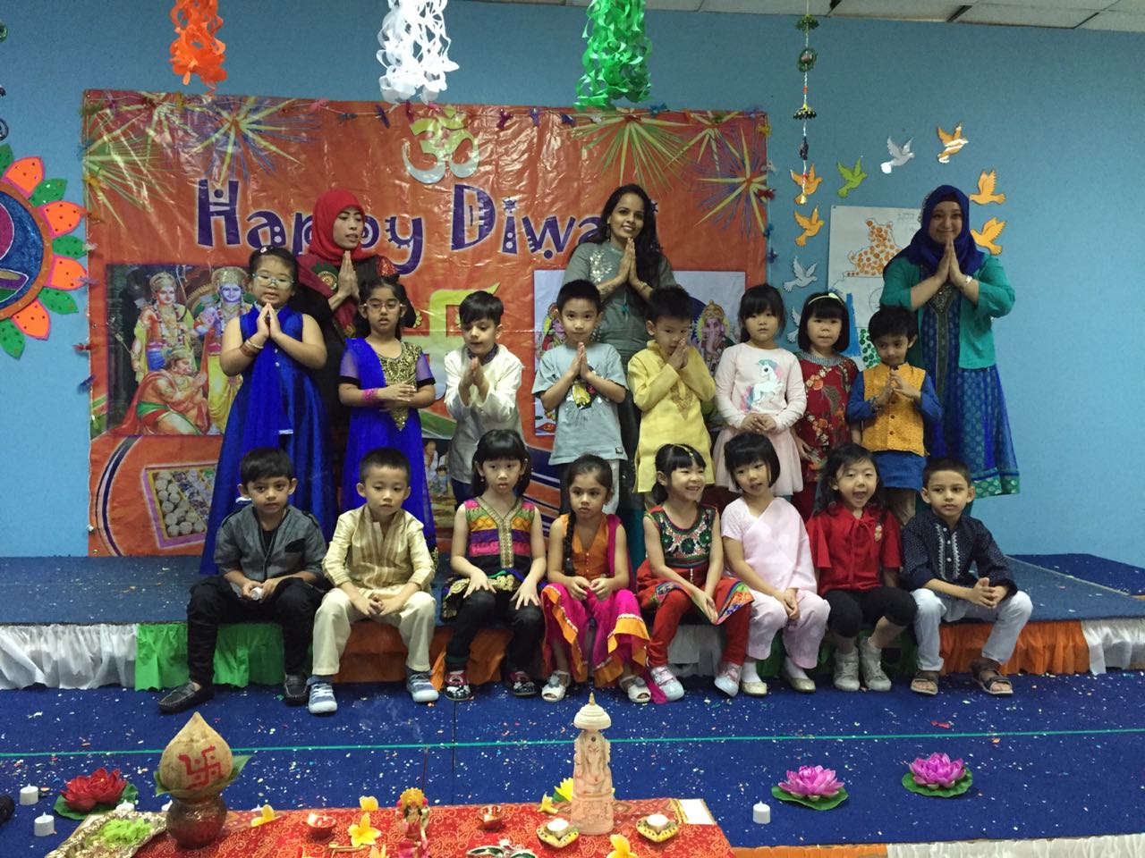 Celebrating-Diwali-at-Kiddie-Planet-Jakarta