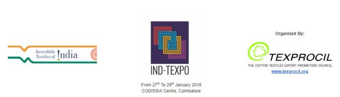 Ind – Texpo 2019 - RBSM organised by TEXPROCIL 2