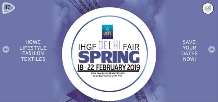 47th IHGF Delhi Fair - Spring 2019 18-22 Feb 2019