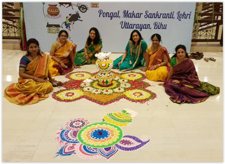 Indians in Surabaya Committee. Tara Banaerjee, President, 3rd from left