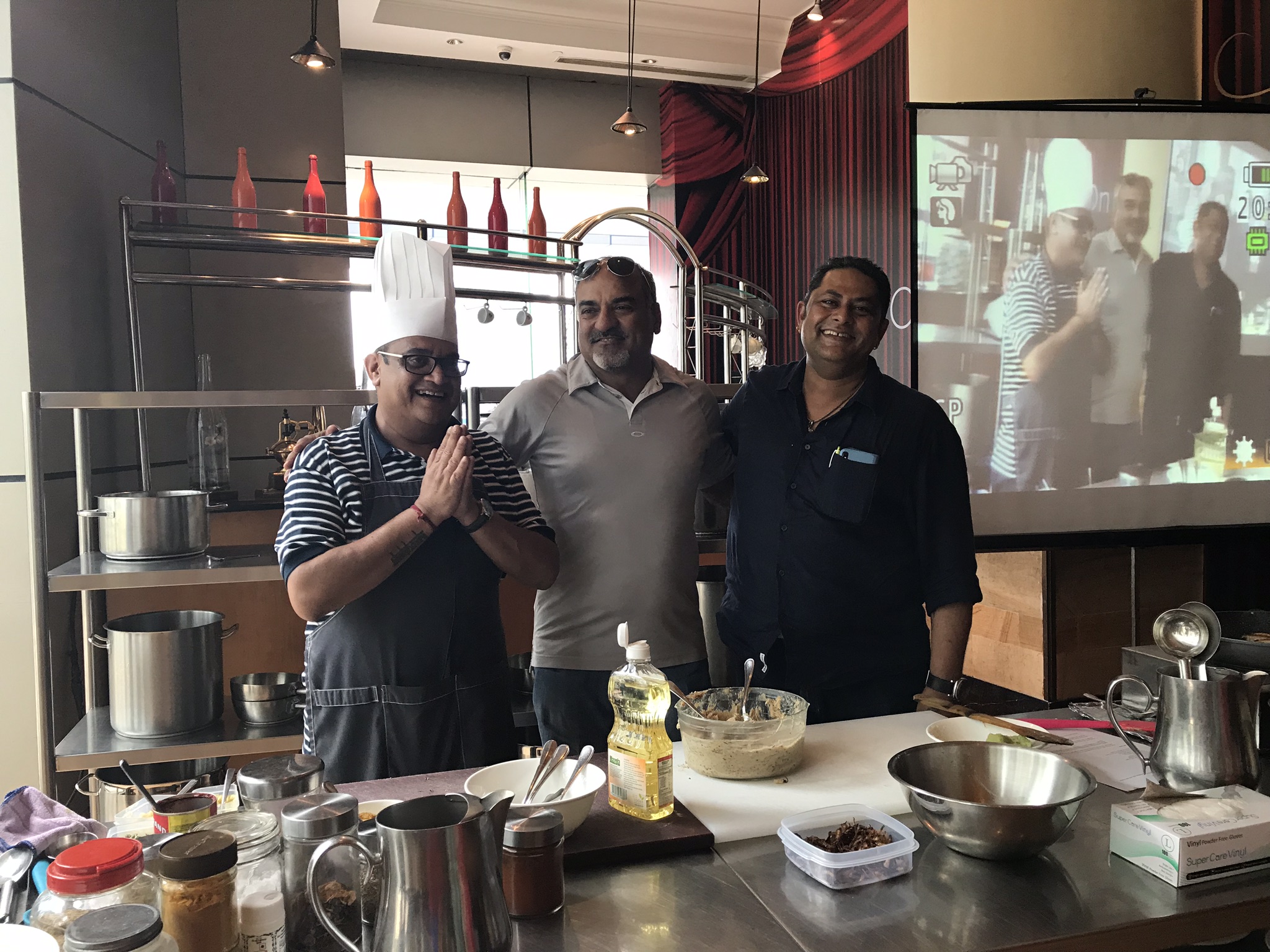 Amit Ganguly is 1st on the left