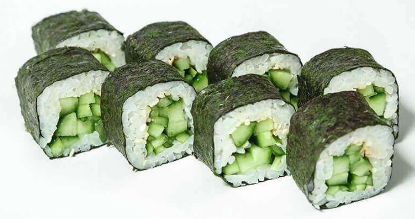 Concurreren In tegenspraak Yoghurt Vegetarian Kappamaki Sushi Roll - Indoindians.com