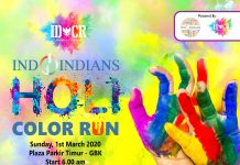 Indoindians Holi Color Run Tickets