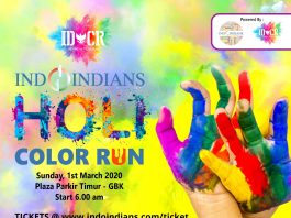 Indoindians Holi Color Run Tickets