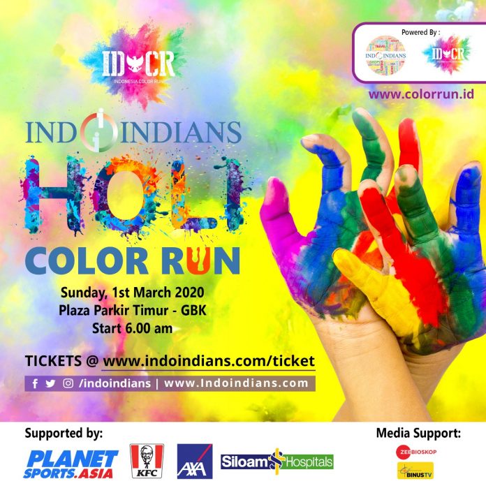 Indoindians Holi Color Run with Sponsor