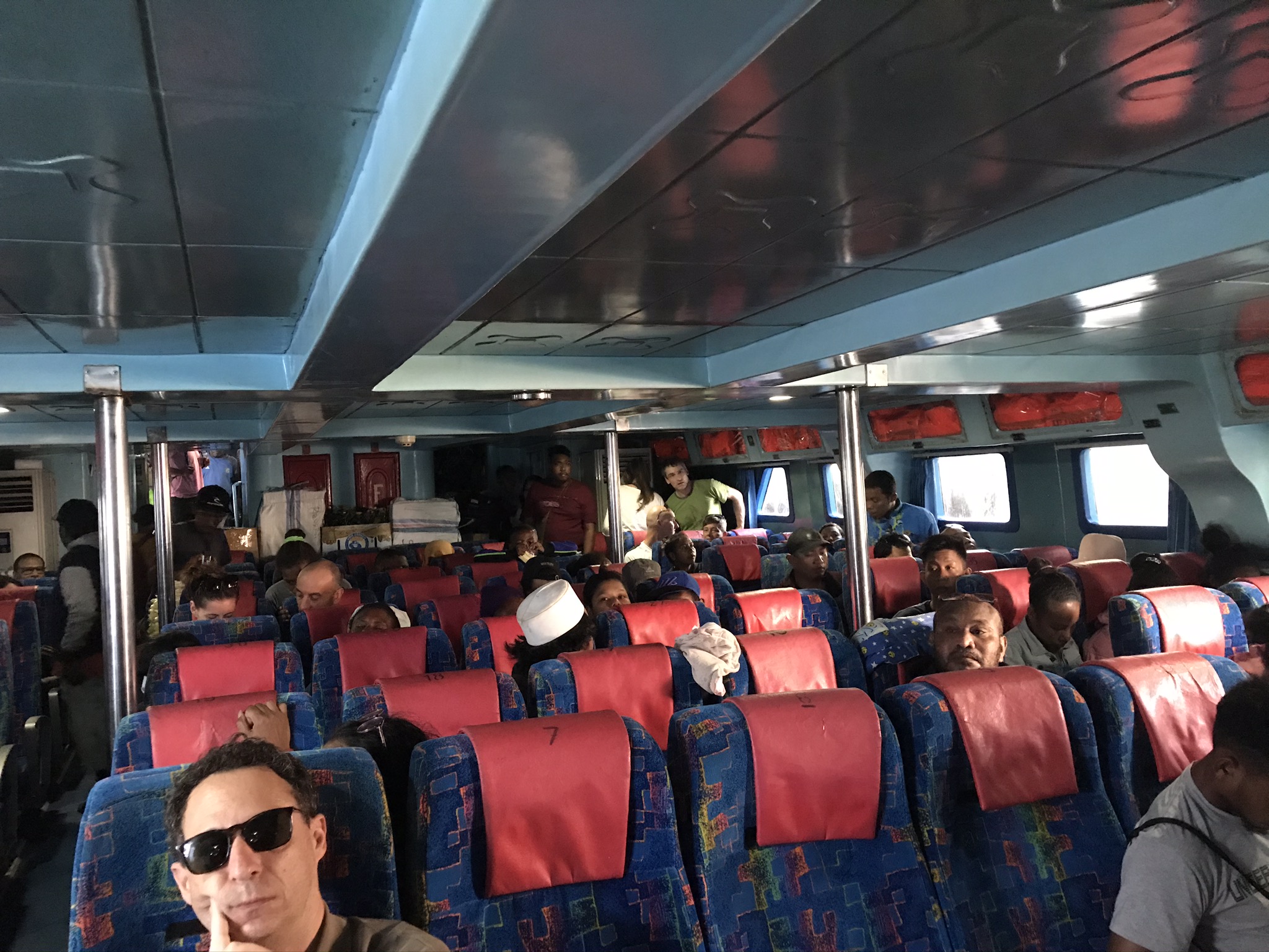 Sorong to Waisai Ferry, economy seating