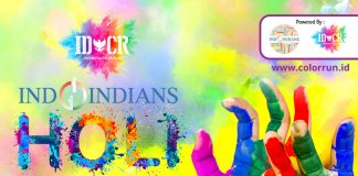 Indoindians Holi Color Run 2020 Ticket Poster