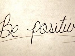 Be positive