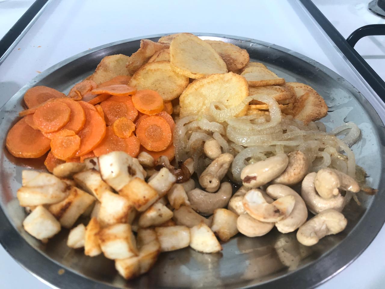 Rajasthani Kabuli vegetable prep