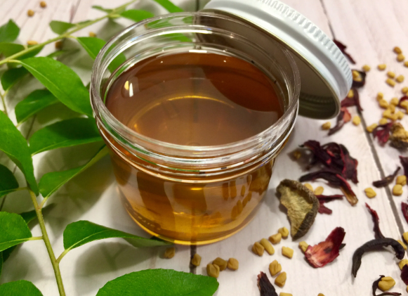Scalp conditioning herbal oil by Geeta Seth