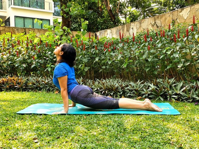 Indoindians Yoga Challenge Day 5 URDHVA MUKHA SVANASANA