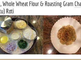Oats, Whole Wheat Flour and Sattu Roti recipe by Monika Singhania