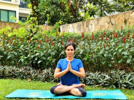 #IndoindiansYogaChallenge Day 6: PADMASANA- Lotus pose