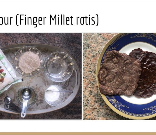 Gluten Free Ragi (Finger Millet) Roti recipe by Monika Singhania