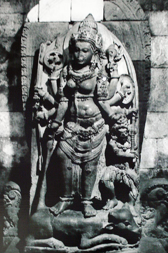 Durga statue at Prambhanan Temple