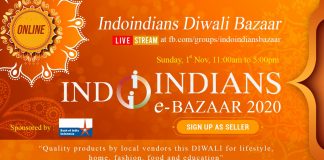 Indoindians Diwali eBazaar with sponsor