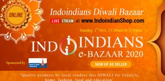 Online Indoindians Diwali eBazaar Nov 1 2020