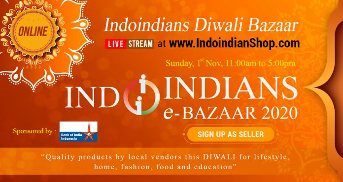 Online Indoindians Diwali eBazaar Nov 1 2020