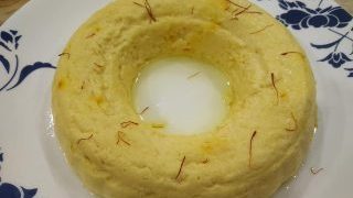 Steamed-Yogurt-Kesar-Cheese-Cake-Recipe