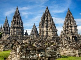 Prambanan Hindu Temple in Jogykarta