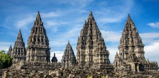 Prambanan Hindu Temple in Jogykarta