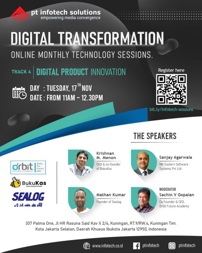 PT Infotech Solutions Digital Transformation Online Sessions Track 4