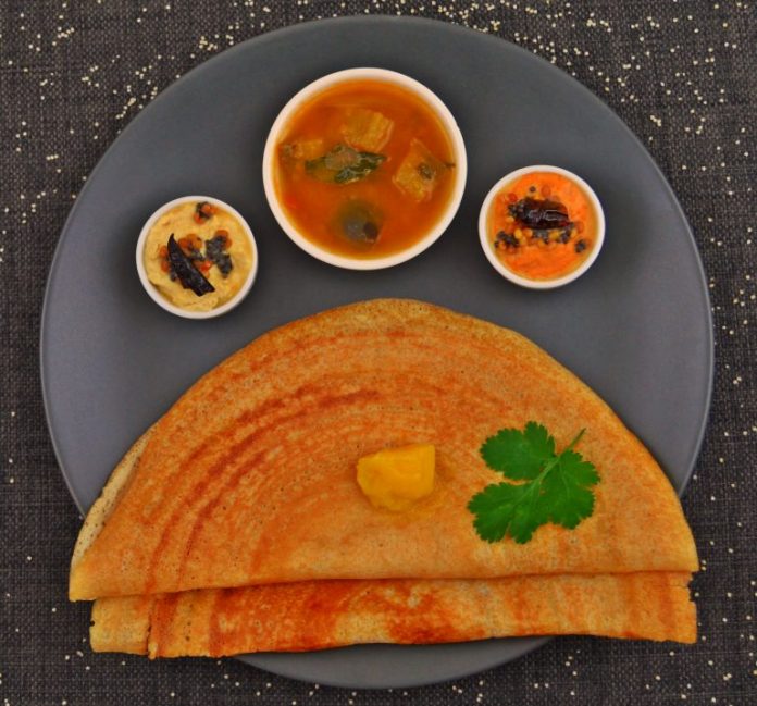 Little Millet (Samai Rice) Dosai Recipe by Shanthi Seshadari