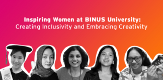 Inspiring women at BINUS