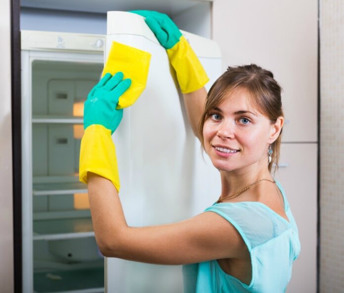 #KitchenTips: How to Clean Your Refrigerator: Clean the exterior of the fridge