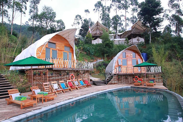 5 Family Camping Sites in Indonesia: Legok Kondang Lodge, Bandung