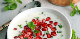 Refreshing Anaar Raita Recipe