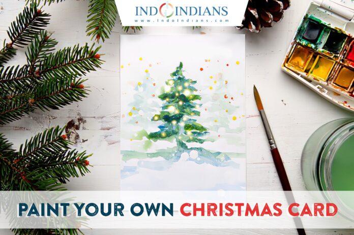 Indoindians Online Event Paint Your Own Christmas Card with Pavan Kapoor