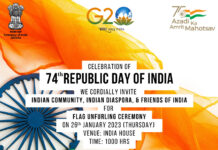 74th Republic Day of India Celebrations in Jakarta