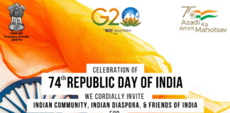 74th Republic Day of India Celebrations in Jakarta