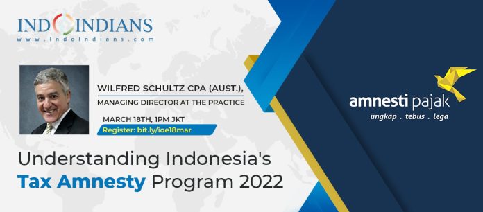 Indoindians Online Event Understanding Indonesia's Tax Amnesty Program 2022