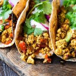 6 High-Protein Tofu Recipes for Breakfast: Vegan Spicy Scrambled Tofu Breakfast Tacos