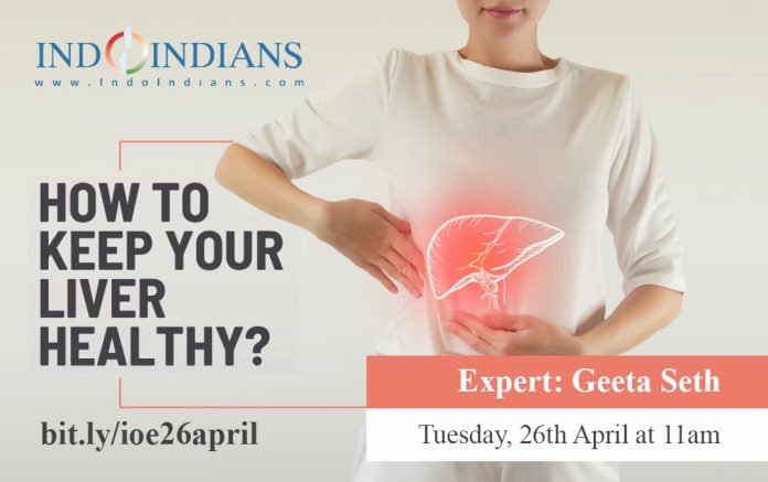 Indoindians Online Event All About Healthy Liver