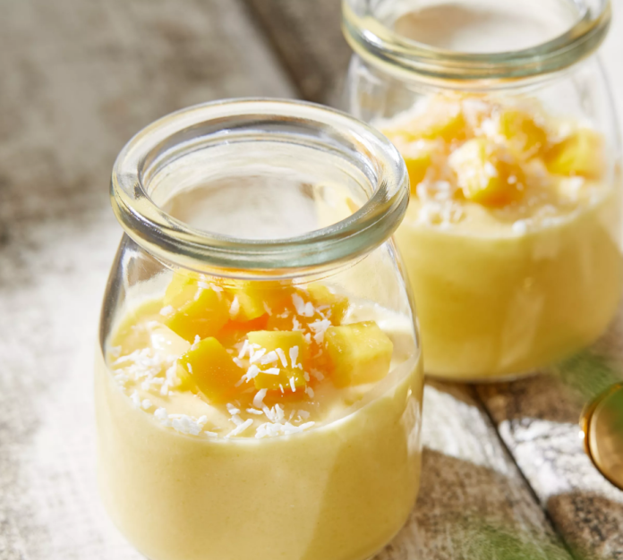 No Cook Mango Dessert Cups